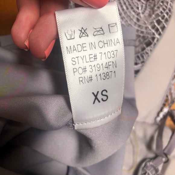 Fashion Nova light purple with lave top dress, size XS - Picture 9 of 11